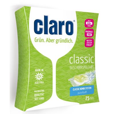 Die claro ÖKO Classic Tabs tragen das Österreichische Umweltzeichen