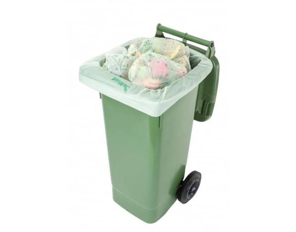Sacchetti per rifiuti compostabili da 120-140l